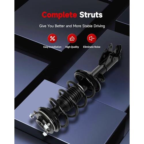 cciyu Front Complete Struts shock and Struts Fits for 2013 2014  並行輸入品の画像
