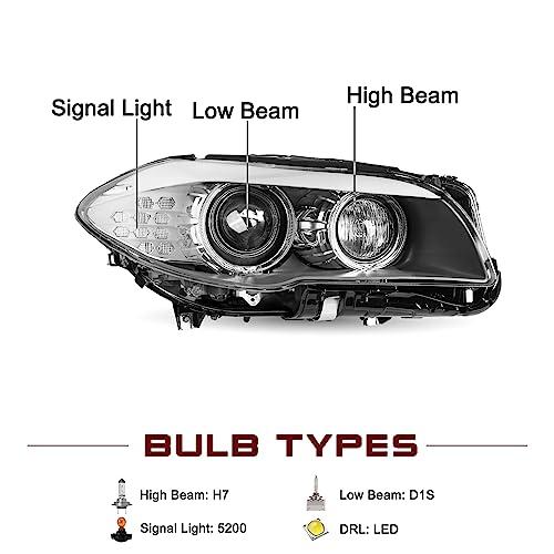 JSBOYAT HID/キセノン w/AFSタイプ 2011 2013 BMW 5シリーズ F10 F18 528i 535i 5 並行輸入品の画像