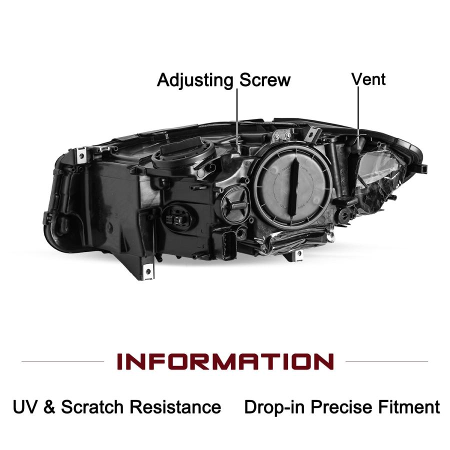 JSBOYAT HID/キセノン w/AFSタイプ 2011 2013 BMW 5シリーズ F10 F18 528i 535i 5 並行輸入品の画像