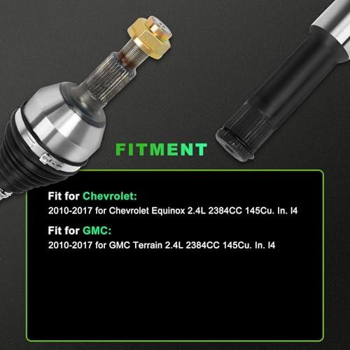 【並行輸入品】 SCITOO CV Axle Shaft Assembly Front Left Fit 2010 2017 for Chevrの画像