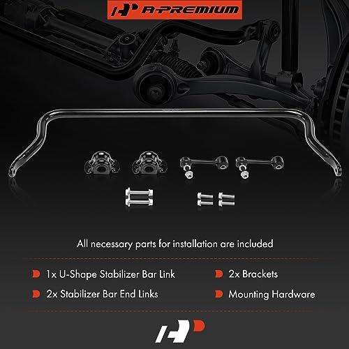 A Premium [31.1mm] フロントサスペンションスタビライザーバーキット スウェイバーリンクブッシング&ブラケット付き 並行輸入品の画像