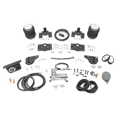 Rough Country リアエアスプリングキット コンプレッサー付き 2009 2018 Ram 1500 10032C用 R 並行輸入品の画像