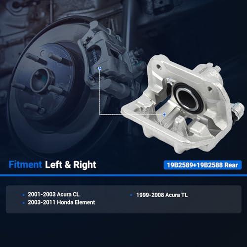 Autoround Rear Disc Brake Caliper Assembly with Bracket fit for  並行輸入品の画像