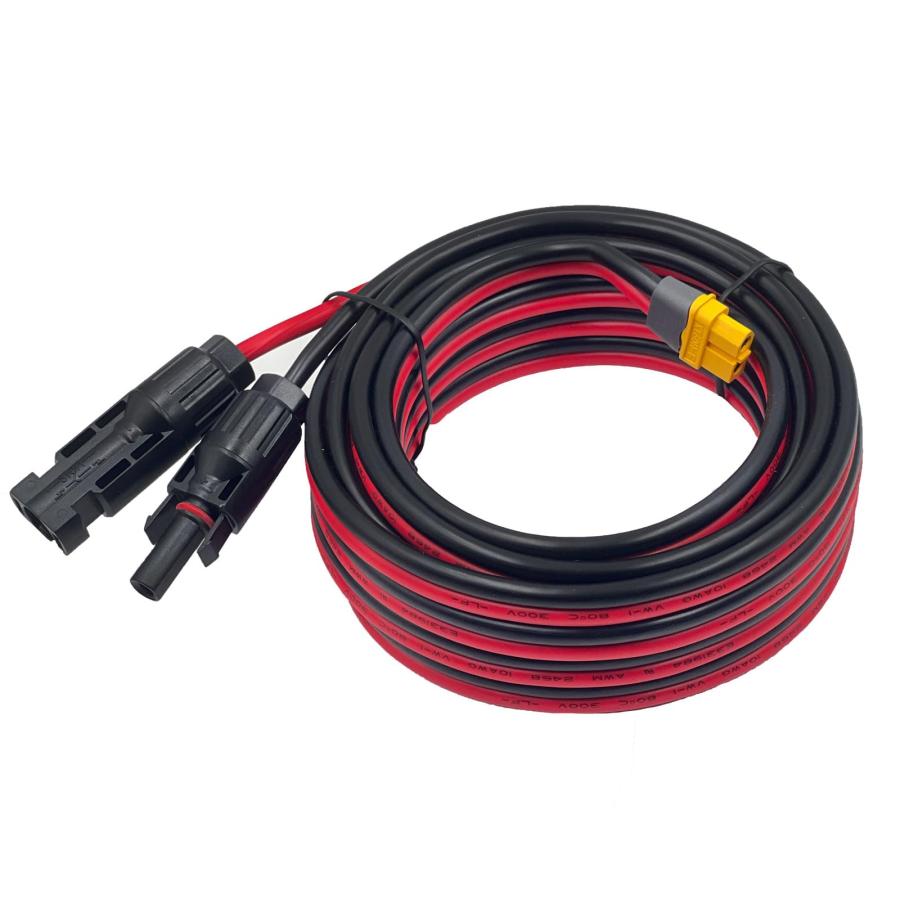 ZkeeShop XT60 アダプター延長ケーブル ソーラーコネクタ 10AWG