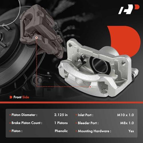 【並行輸入品】A Premium ディスクブレーキキャリパーアセンブリ ブラケット付き マツダ 3/3 Sport 2014 2015 2016の画像