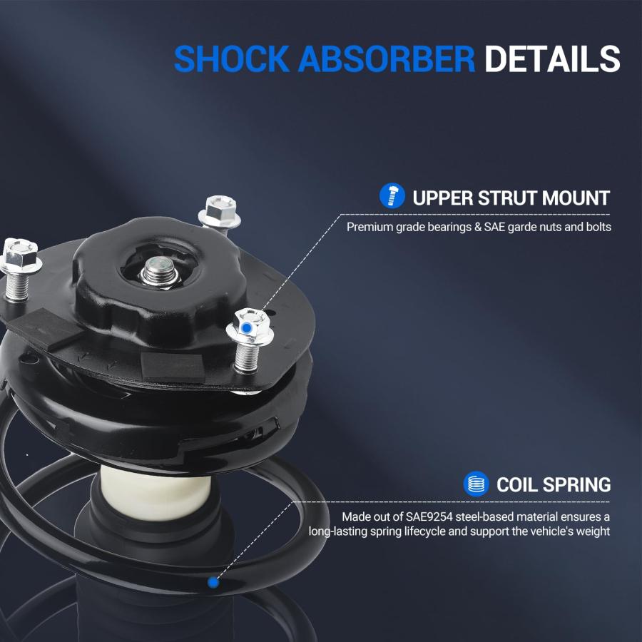 その他 ma 並行輸入品】 Autoround Front Complete Strut w/Coil Spring Assembly