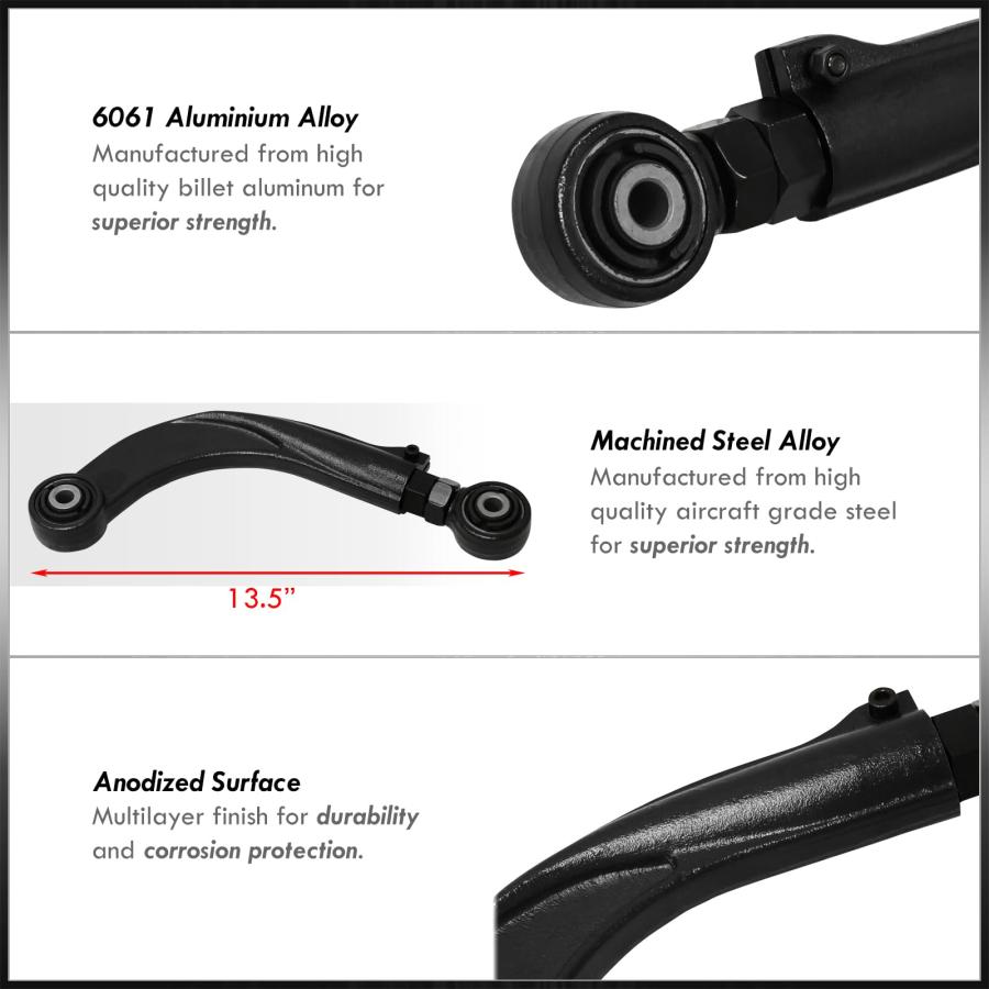 AJP Distributors Rear Upper Suspension Adjustable Control Arm Ca 並行輸入品_6