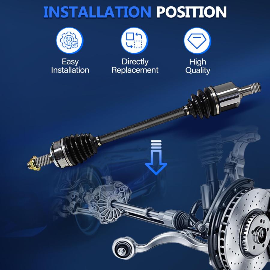 Maxfavor CV Axles Front Left FWD Replacement for Honda Odyssey 2 並行輸入品の画像