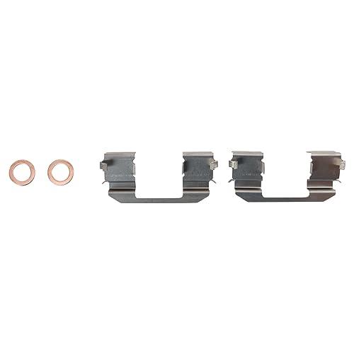 TRQ Front Left Right Brake Caliper w/Bracket Performance Red Dri 並行輸入品