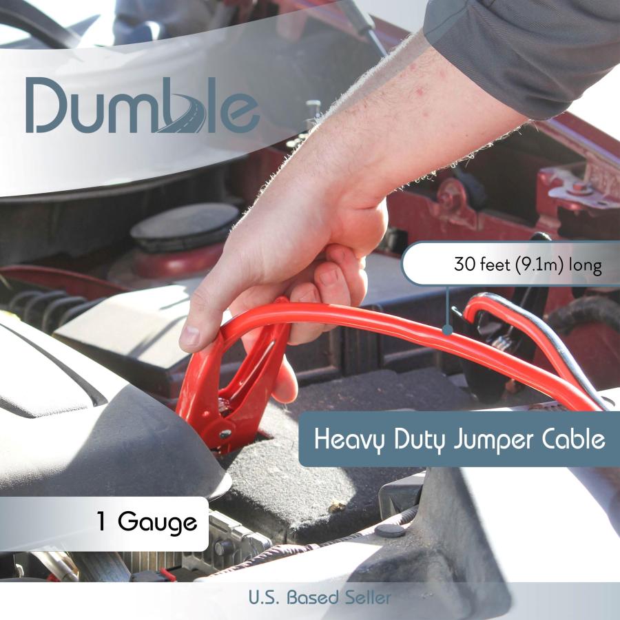 Dumble Jumper Cables Heavy Duty 800 Amp Max   3 Pack 1 Gauge 30 F 並行輸入品｜wid-grab｜04