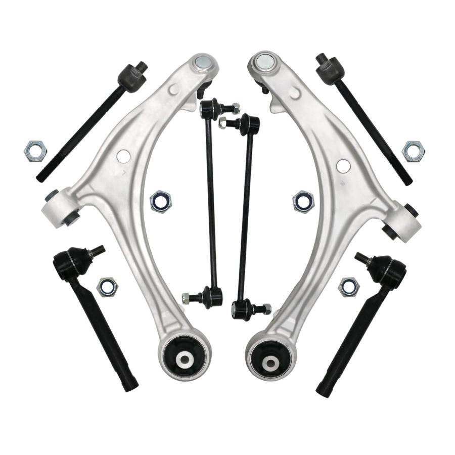 【並行輸入品】コントロールアーム ca 018 8pcs Front Suspension Kit Lower Control Arm Compの画像