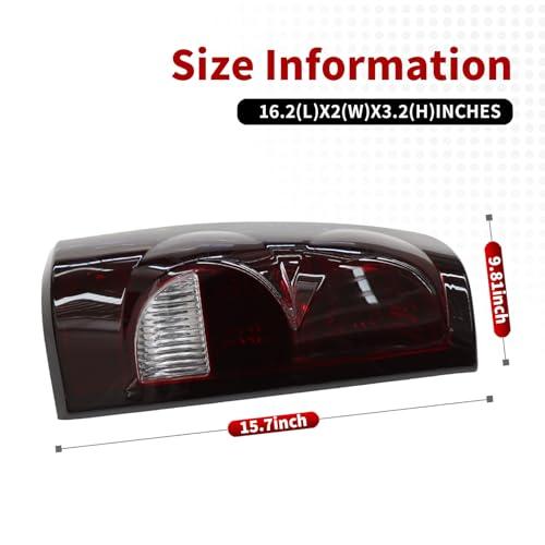 Nakkaa テールライト ブレーキランプ 2個 スモーク 左右 シルバラード ピックアップ 2003 2006 GM280017 並行輸入品の画像