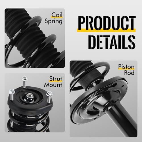 【並行輸入品】 KUSATEC Rear Pair Complete Struts Shock Absorber fit for Lexus Eの画像