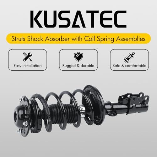 【並行輸入品】KUSATEC フロントペア コンプリートストラット ショックアブソーバー 2005 2011 シボレー コバルト HHR 200の画像