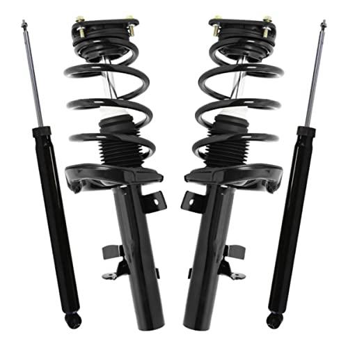 AutoShack Set of 4 Front Complete Struts Coil Spring Assembly an 並行輸入品の画像