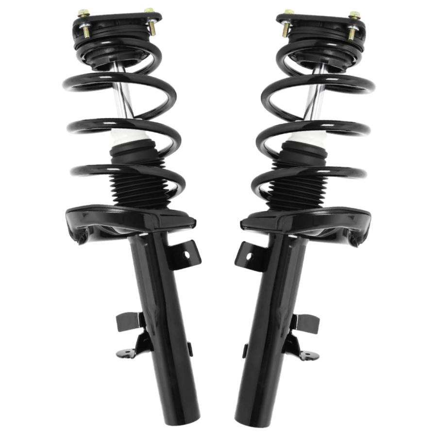 AutoShack Set of 4 Front Complete Struts Coil Spring Assembly an 並行輸入品の画像