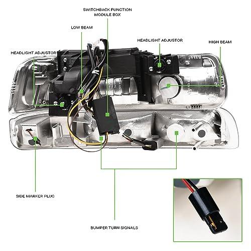 Switchback Sequential LED Strip Tube Bar Black Housing Crystal H 並行輸入品の画像