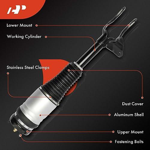 【並行輸入品】A Premium フロントエアサスペンションストラットショックアブソーバー 2個 ジープグランドチェロキー2016 2021、グの画像