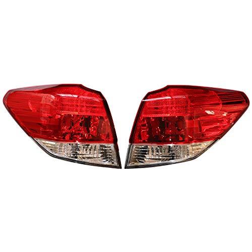 【並行輸入品】 PIAOYUE For 2010 2014Subaru Outback Halogen Left+Right Outer Taiの画像