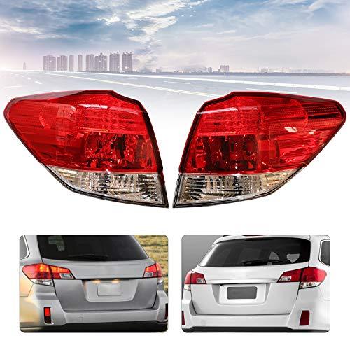 【並行輸入品】 PIAOYUE For 2010 2014Subaru Outback Halogen Left+Right Outer Taiの画像