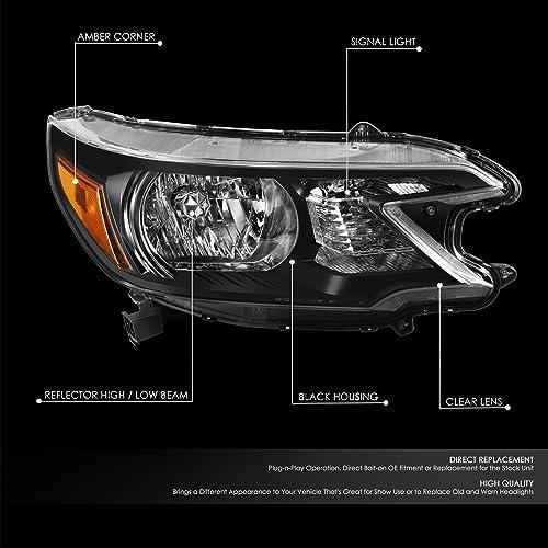 【並行輸入品】DNA MOTORING 右 OEスタイル ヘッドライト 2012 2014 ホンダ CR V OEM HL 0227 Rに対応_4