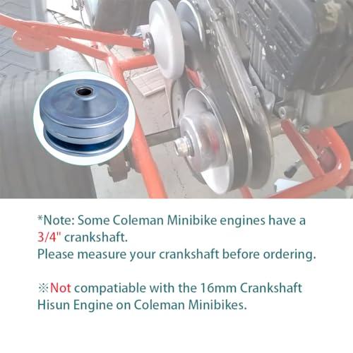 QYMOTO 30シリーズ 3/4インチ ボアドライバープーリー トルクコンバーター 6.5 HP ゴーカート/ミニバイク クラッ 並行輸入品_7