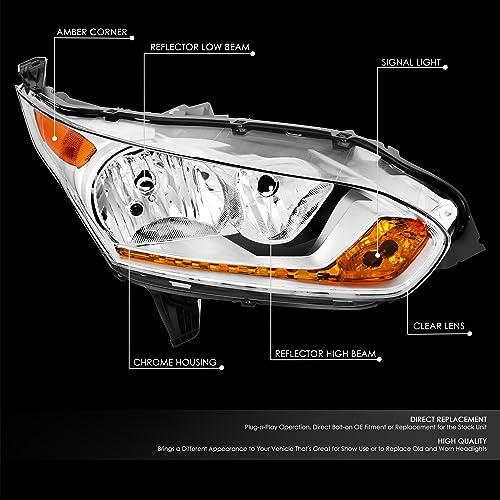 【並行輸入品】DNA MOTORING 右 OEスタイル ヘッドライト 14 18 Ford Transit Connect XLT Titanの画像