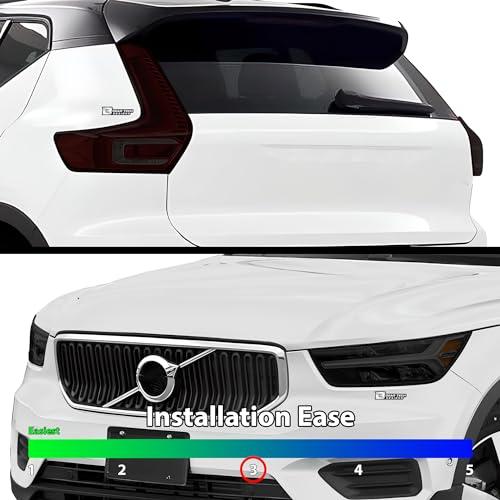【並行輸入品】BOGAR TECH DESIGNS フルヘッドライトテールライトティントキットカバー Volvo XC40 2019 2022対_4