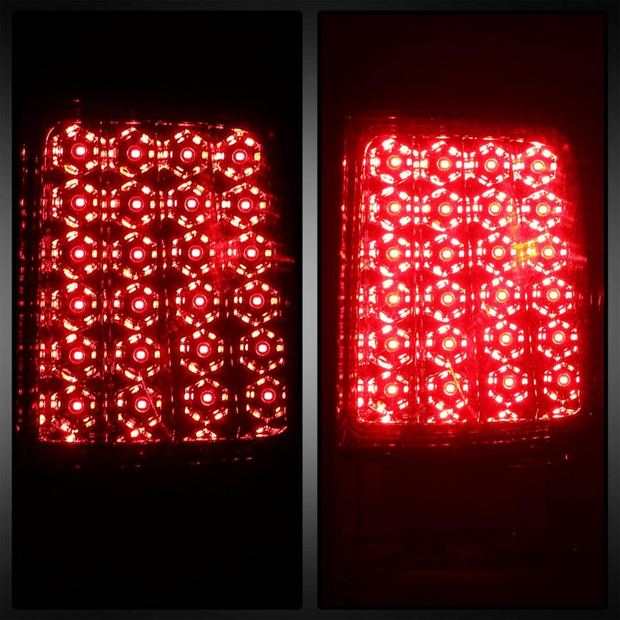 【並行輸入品】 HECASA Tail Lights Compatible with 2007 2013 Toyota Tundra Pickuの画像