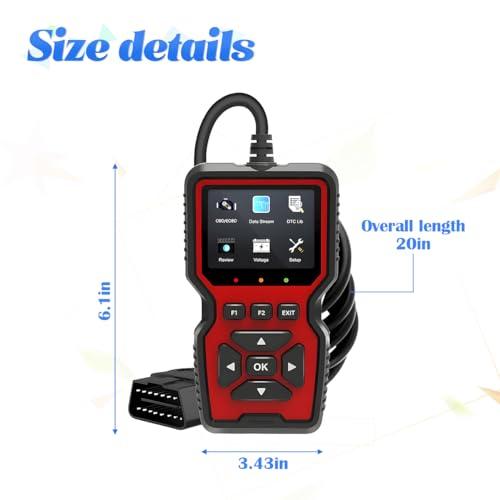 BESULEN 車OBD2スキャナー V519 自動コードリーダー 車診断スキャン