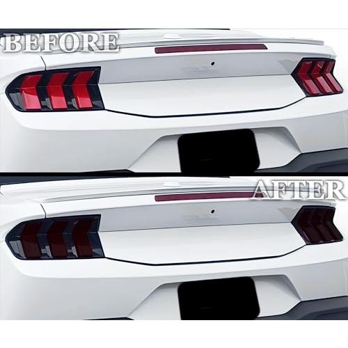 【並行輸入品】BOGAR TECH DESIGNS フルヘッドライトテールライトティントキットカバー フォードマスタング2024 2025対応_7