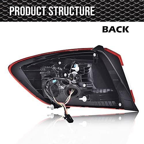 【並行輸入品】 CNNELL Tail Light Lamps Rear Brake Light Compatible with Chevy C_3