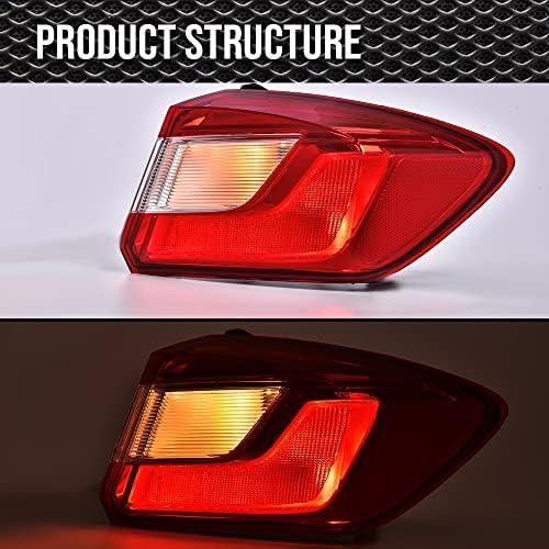 【並行輸入品】 CNNELL Tail Light Lamps Rear Brake Light Compatible with Chevy C_5