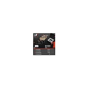 A Premium 11.96 inch (304mm) Rear Solid Disc Brake Rotors + Cera 並行輸入品の画像
