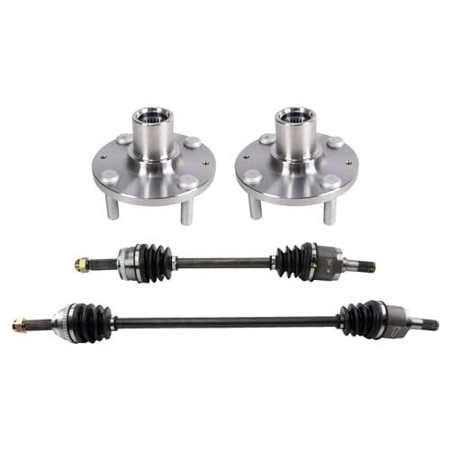 【並行輸入品】 TRQ Front Driver \u0026 Passenger Side Drivetrain Kit CV Axle Shaft Aの画像