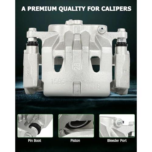 SCITOO Front Left Brake Caliper With Bracket 19B6274 Compatible  並行輸入品の画像