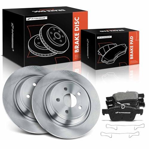 【並行輸入品】 A Premium 12.44 inch (316 mm) Rear Solid Disc Brake Rotors + Cerの画像