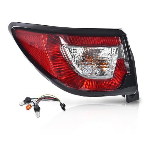 【並行輸入品】 CHEDA Left Tail Light w/Bulb Compatible with Chevy Traverse LTZの画像