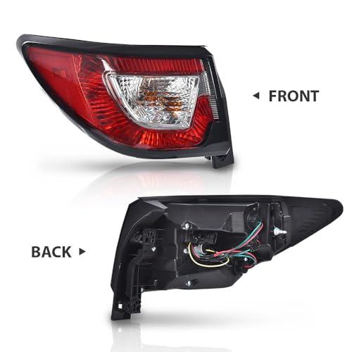 【並行輸入品】 CHEDA Left Tail Light w/Bulb Compatible with Chevy Traverse LTZの画像