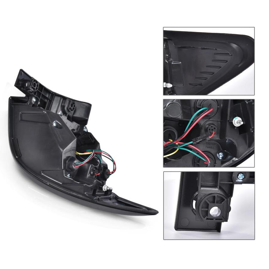 【並行輸入品】 CHEDA Left Tail Light w/Bulb Compatible with Chevy Traverse LTZの画像