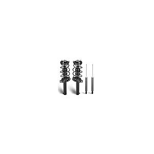 【並行輸入品】 Front and Rear Struts Assembly Shock Absorber w/Coil Spring Fit_1