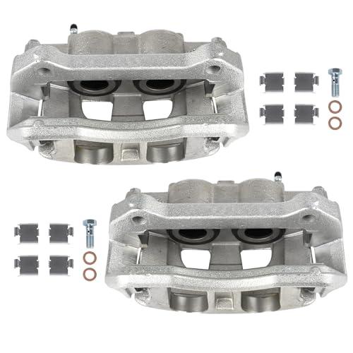 Autoround Front Disc Brake Caliper Assembly with Bracket 18B5237 並行輸入品の画像