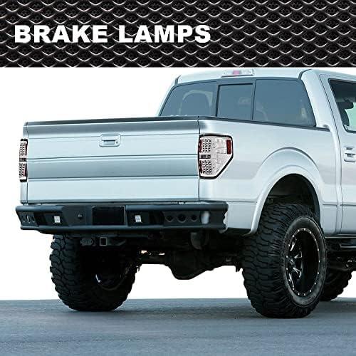 【並行輸入品】 CROSSDESIGN LED Tail Lights Compatible with 2009 2014 Ford F150_9
