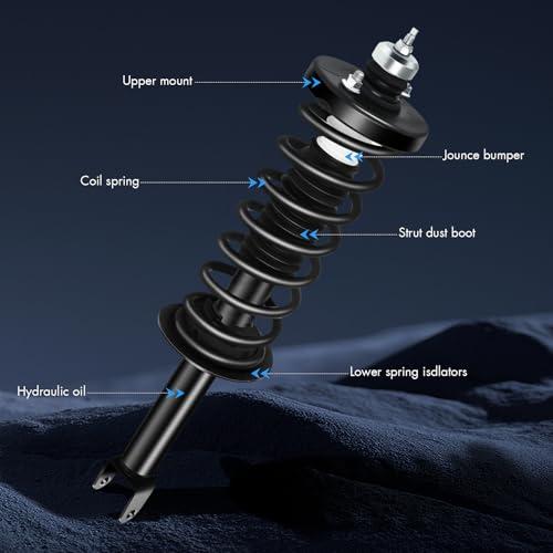 【並行輸入品】 ASAPE Rear Complete Strut Assembly Fit for 2013 2017 for Honda fの画像