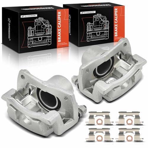 A Premium Disc Brake Calipers Assembly with Bracket Compatible w 並行輸入品の画像