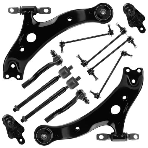 12pc Front Lower Control Arms Suspension Kit Fit for 2007 2011 T 並行輸入品_1