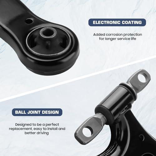 12pc Front Lower Control Arms Suspension Kit Fit for 2007 2011 T 並行輸入品_7