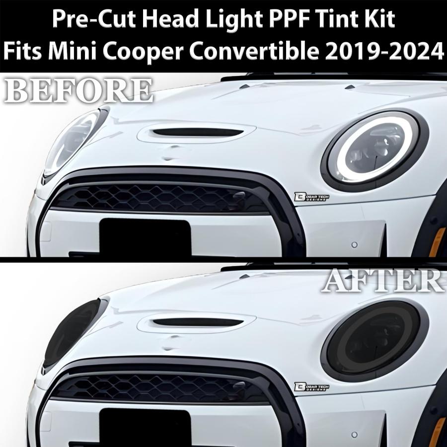 【並行輸入品】 BOGAR TECH DESIGNS Full Headlight Head Light Tint Kit Compatible_6