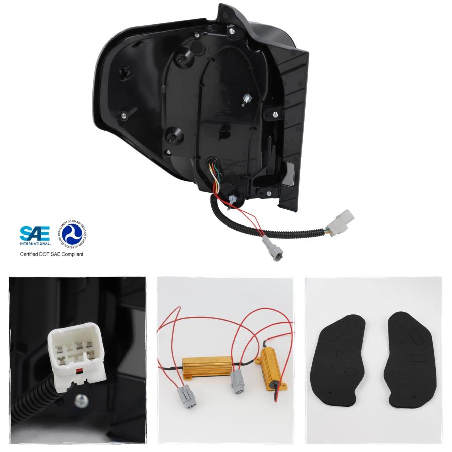【並行輸入品】 AKKON   Fits 2010 2022 Toyota 4Runner LED Tube DRL w/Sequentialの画像
