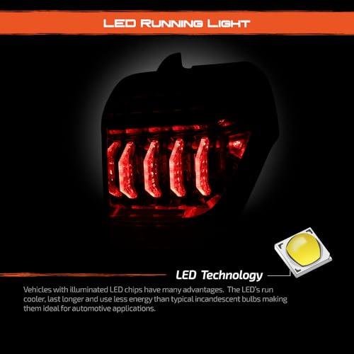 【並行輸入品】 AKKON   Fits 2010 2022 Toyota 4Runner LED Tube DRL w/Sequentialの画像